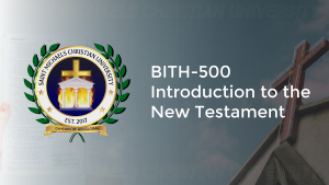 BITH500 INTRODUCTION TO THE OLD TESTAMENT